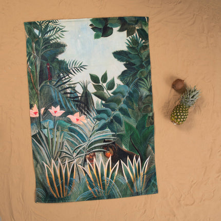 Handtuch Henri Rousseau „Der äquatoriale Dschungel“
